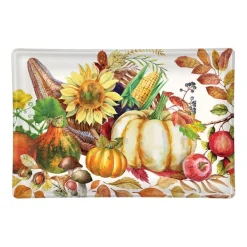 Michel Design Works Pumpkin Prize Glass Soap Dish- Bath Accessories