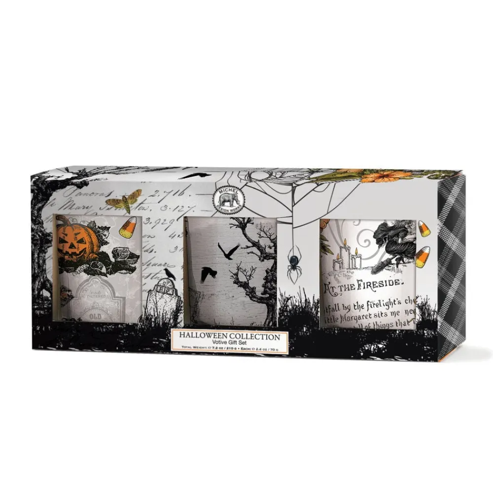 Michel Design Works Trick or Treat Votive Gift Set- Home Fragrance
