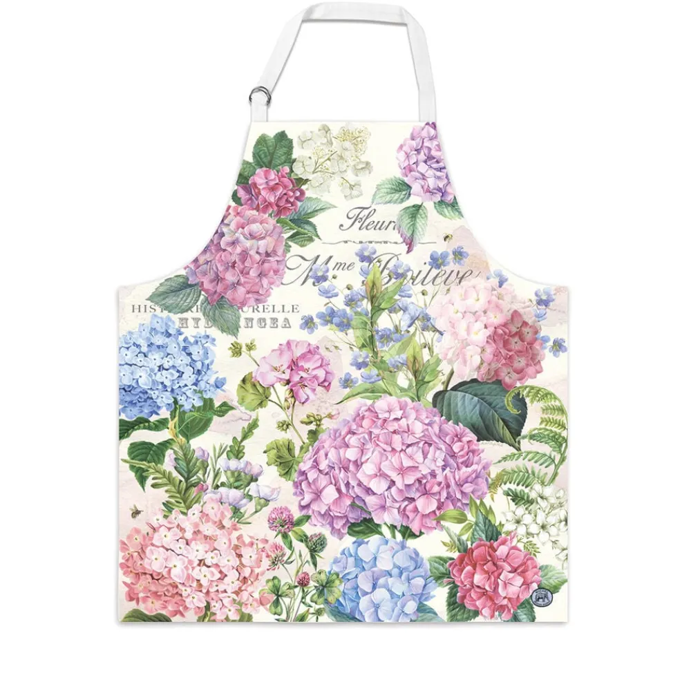 Michel Design Works Wild Hydrangea Chef Apron- Aprons