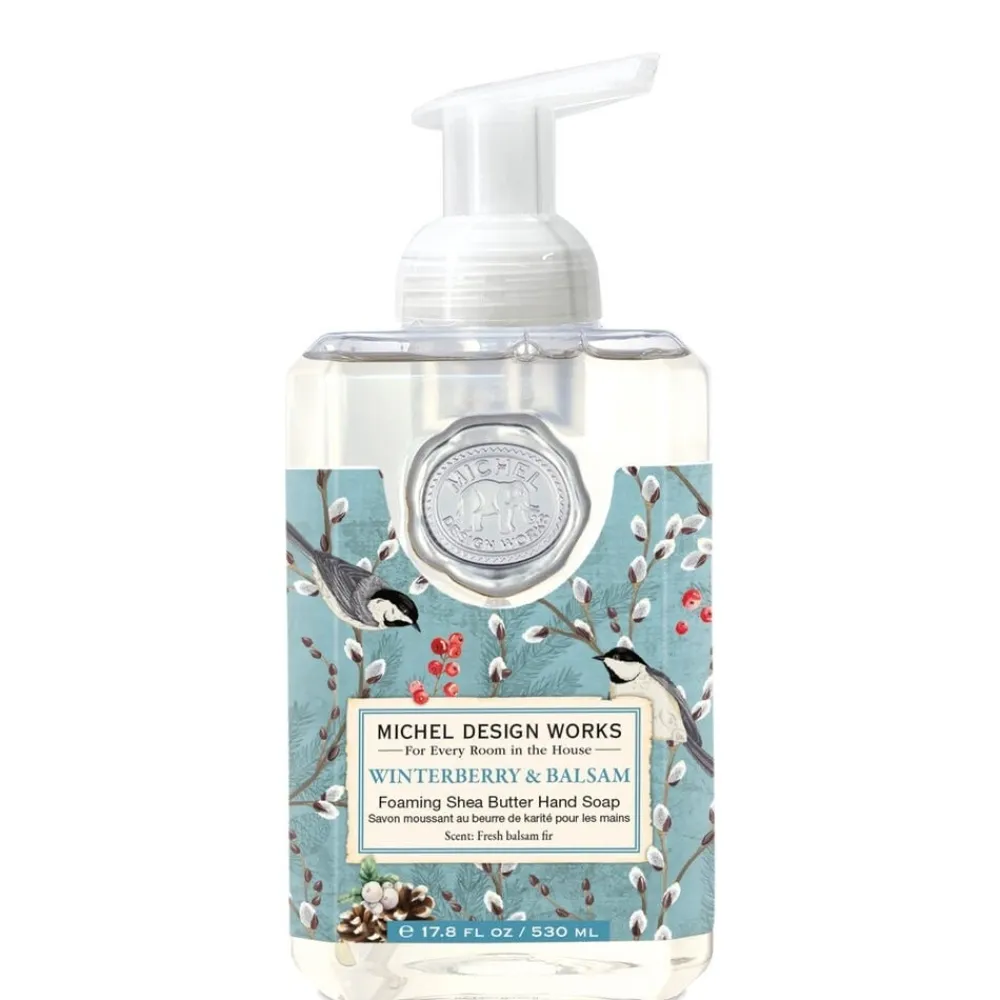 Michel Design Works Winterberry & Balsam Foaming Hand Soap- Liquid Hand Soap