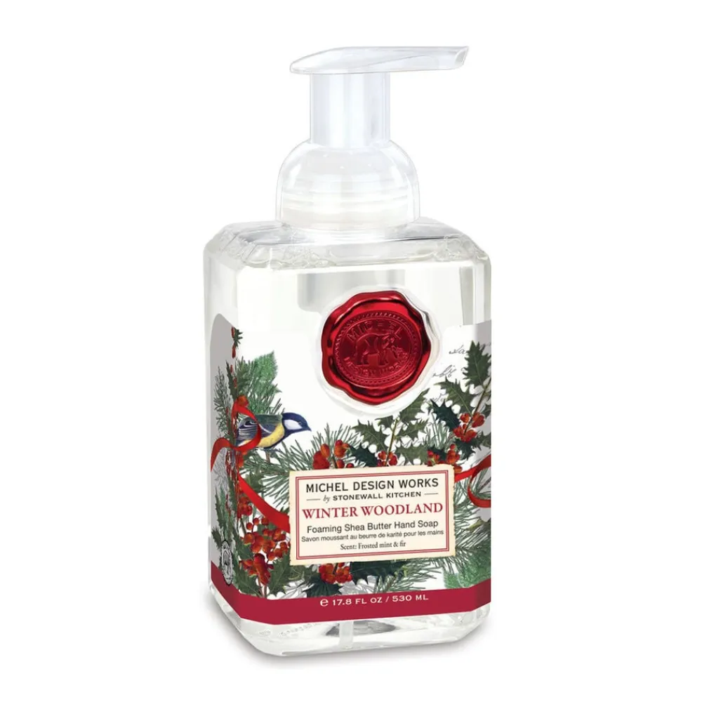 Michel Design Works Winter Woodland Foaming Hand Soap- Liquid Hand Soap