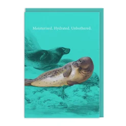 Moisturised Seal Card- Greeting Cards