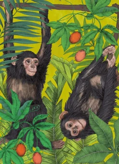 Monkey Business Greeting Card- Greeting Cards