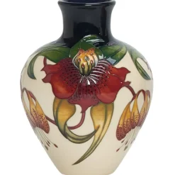 Moorcroft Pottery Anna Lily Vase 265/7- Vases|Moorcroft Pottery