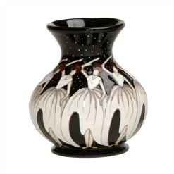 Moorcroft Pottery Twelve Days of Christmas - 9 Ladies Dancing M1/3 Vase- Moorcroft Pottery