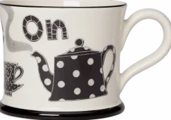 Moorland Pottery 'Put Kettle On' Mug- Assorted Mugs