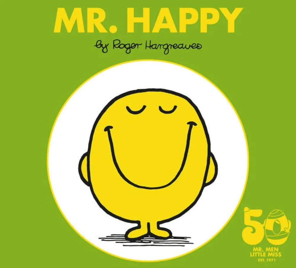 Mr. Happy 50th Anniversary Edition- Mr. Men & Little Miss