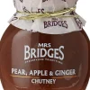 Mrs Bridges Pear, Apple & Ginger Chutney- Curries, Chutneys & Pickles