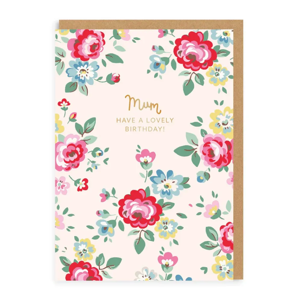 Mum Have A Lovely Birthday Card- Greeting Cards
