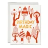 Mushroom Magic Birthday Card- Greeting Cards