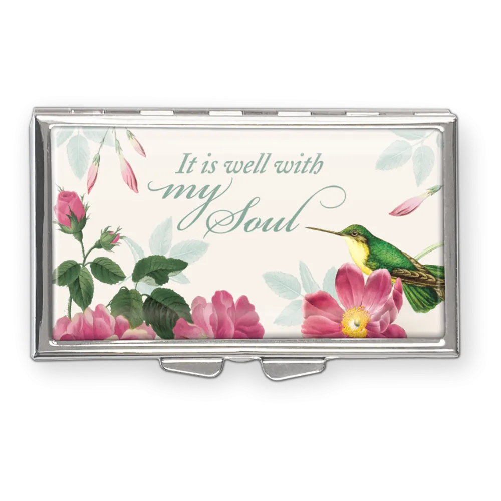 Nature's Grace Hummingbird Pill Box- Pharmacy