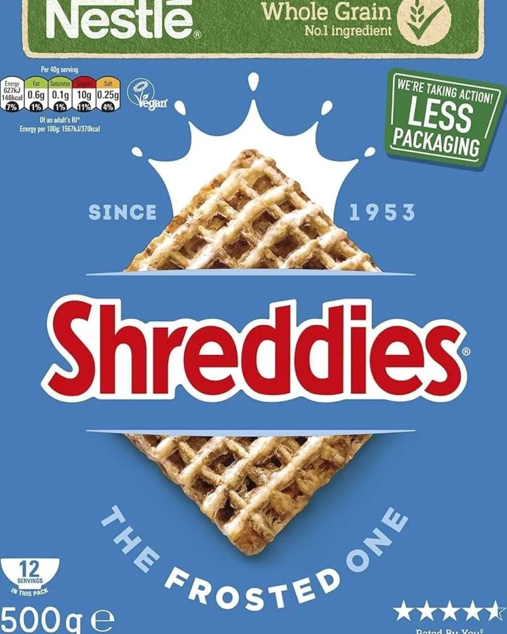 Nestle Frosted Shreddies- Cereal & Oatmeal