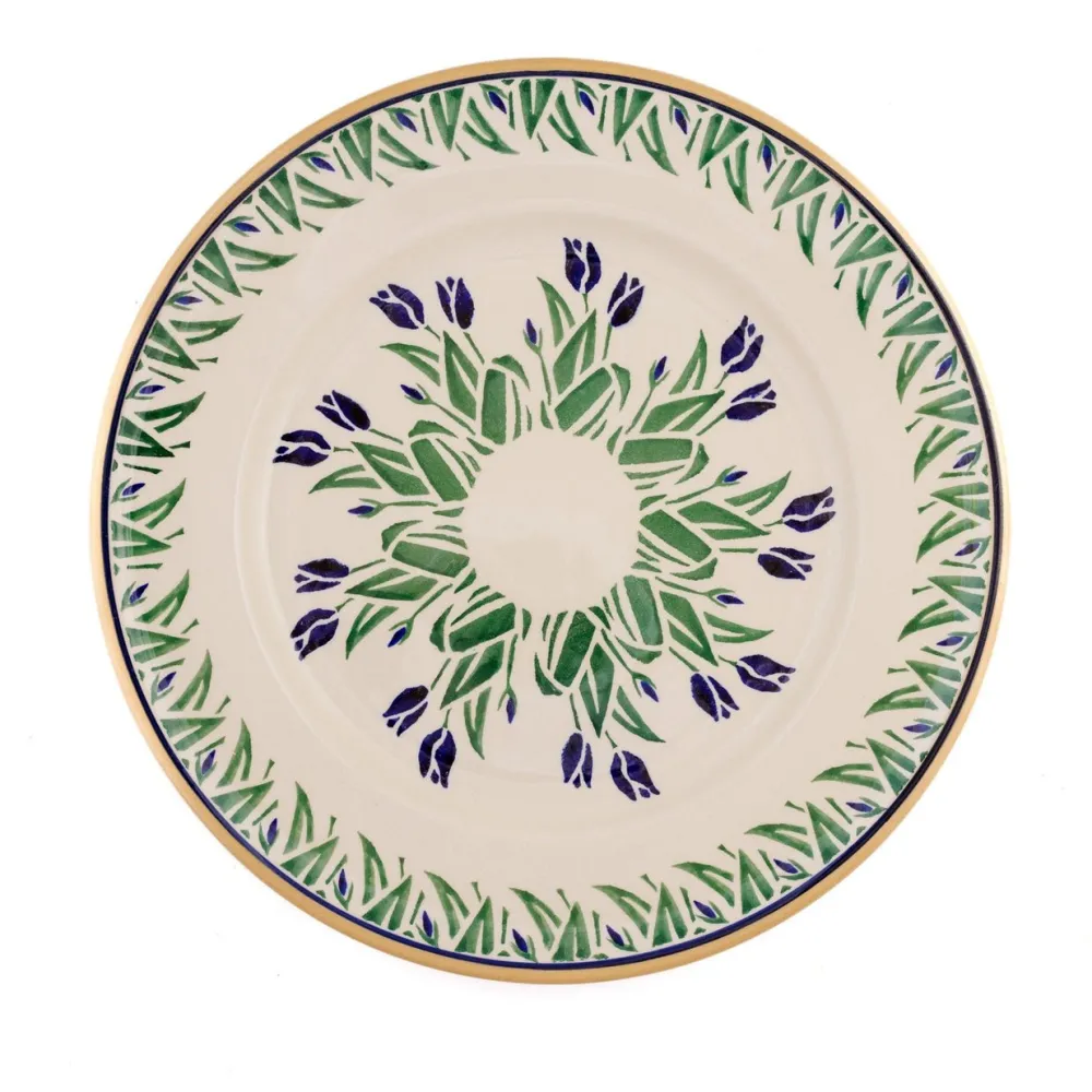Nicholas Mosse Blue Blooms Serving Plate- Serving Plates