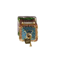 Noble Gems Big Ben Glass Ornament- Souvenirs