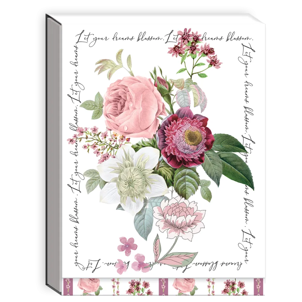 Notable Florals Rose Pocket Notepad- Journals & Other Stationery
