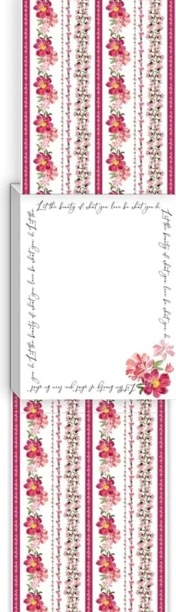 Notable Flowers Peony Pocket Notepad- Journals & Other Stationery