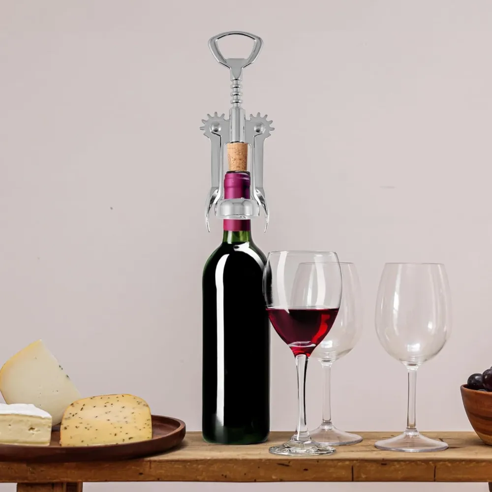 Oggi Winged Corkscrew- Bar Accessories & Decanters