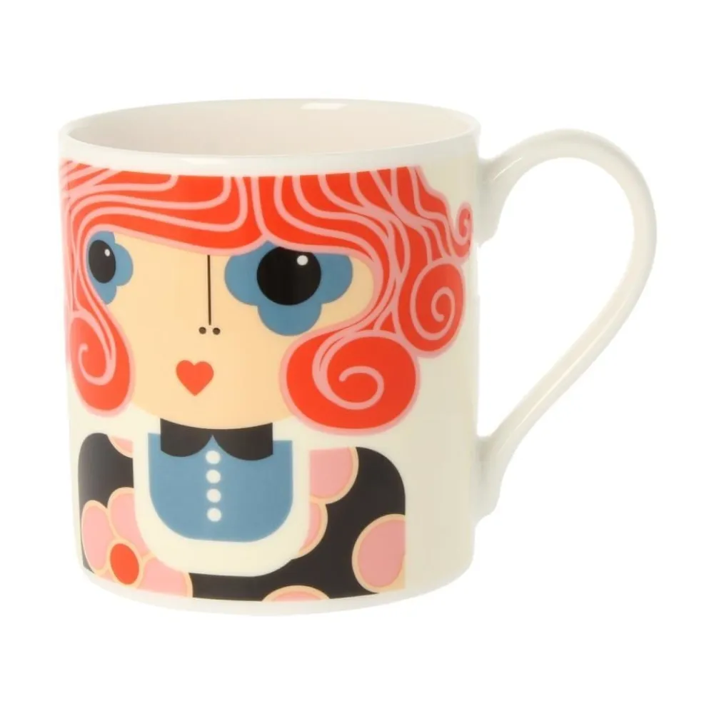 Orla Kiely Dee Dee Red Mug- Assorted Mugs
