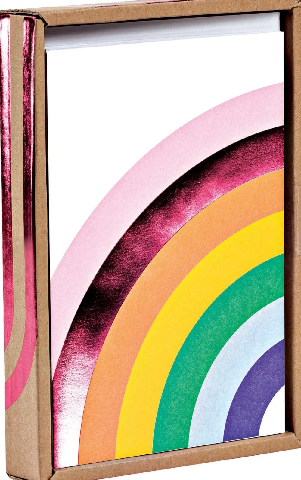 Over the Rainbow Luxe Foil Notecard Box- Boxed Cards