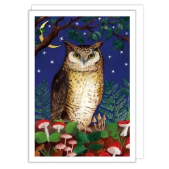 Owl Greeting Card- Greeting Cards