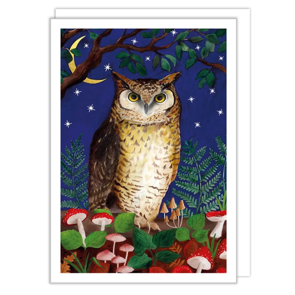 Owl Greeting Card- Greeting Cards