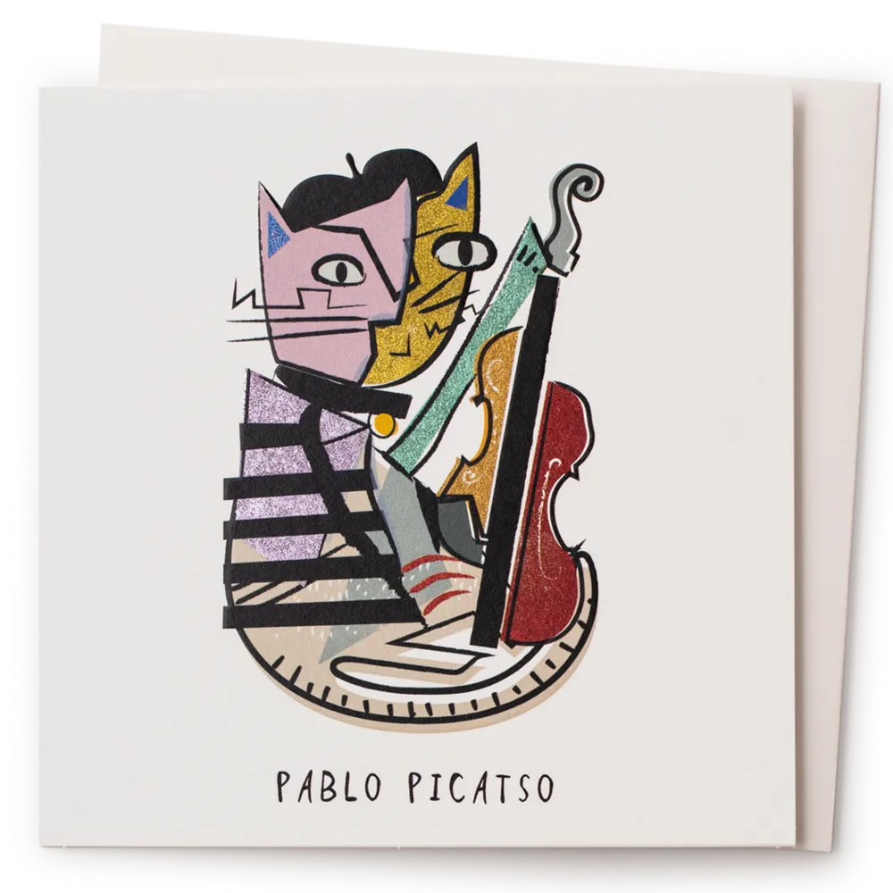 Pablo Picatso Greeting Card- Greeting Cards