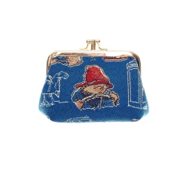 Paddington Bear Frame Purse (Blue)- Paddington Bear