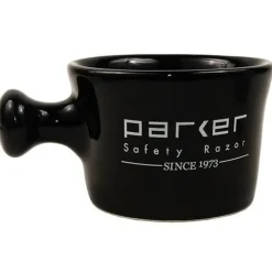 Parker Apothecary Black Shave Mug- Blades & Shave Accessories