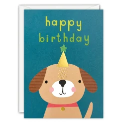 Party Pooch Birthday Card- Greeting Cards