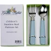 Pastel Blue Baby Flatware Set- Children's Tabletop