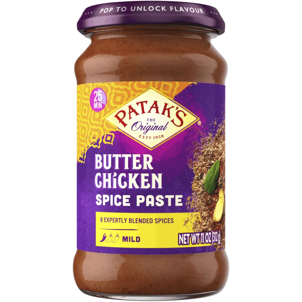 Patak's Butter Chicken Spice Paste- Curries, Chutneys & Pickles