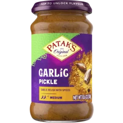 Patak's Garlic Pickle Relish- Curries, Chutneys & Pickles