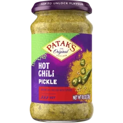 Patak's Hot Chili Pickle- Curries, Chutneys & Pickles