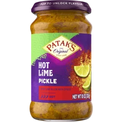 Patak's Hot Lime Pickle Relish- Curries, Chutneys & Pickles