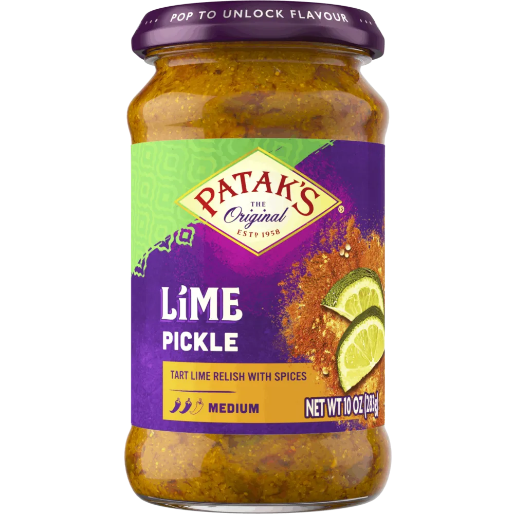 Patak's Lime Pickle Relish- Groceries|Curries, Chutneys & Pickles