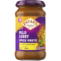 Patak's Mild Curry Spice Paste- Curries, Chutneys & Pickles