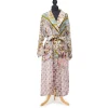 Patchwork Pastel Print Robe Gown- Robes, Nightgowns & Dresses