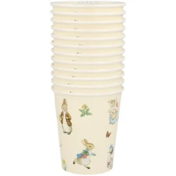 Peter Rabbit & Friends Cups 12 Pack- Peter Rabbit|Children's Tabletop