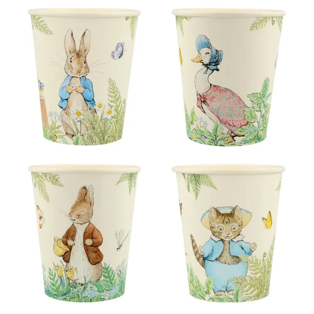 Peter Rabbit In the Garden Paper Cups- Peter Rabbit|Children's Tabletop