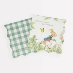 Peter Rabbit in the Garden Small Paper Napkins- Children's Tabletop