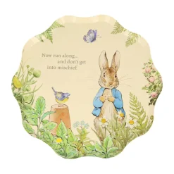 Peter Rabbit in the Garden Small Paper Plates- Children's Tabletop