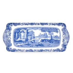 Pimpernel Blue Italian Sandwich Tray- Trays