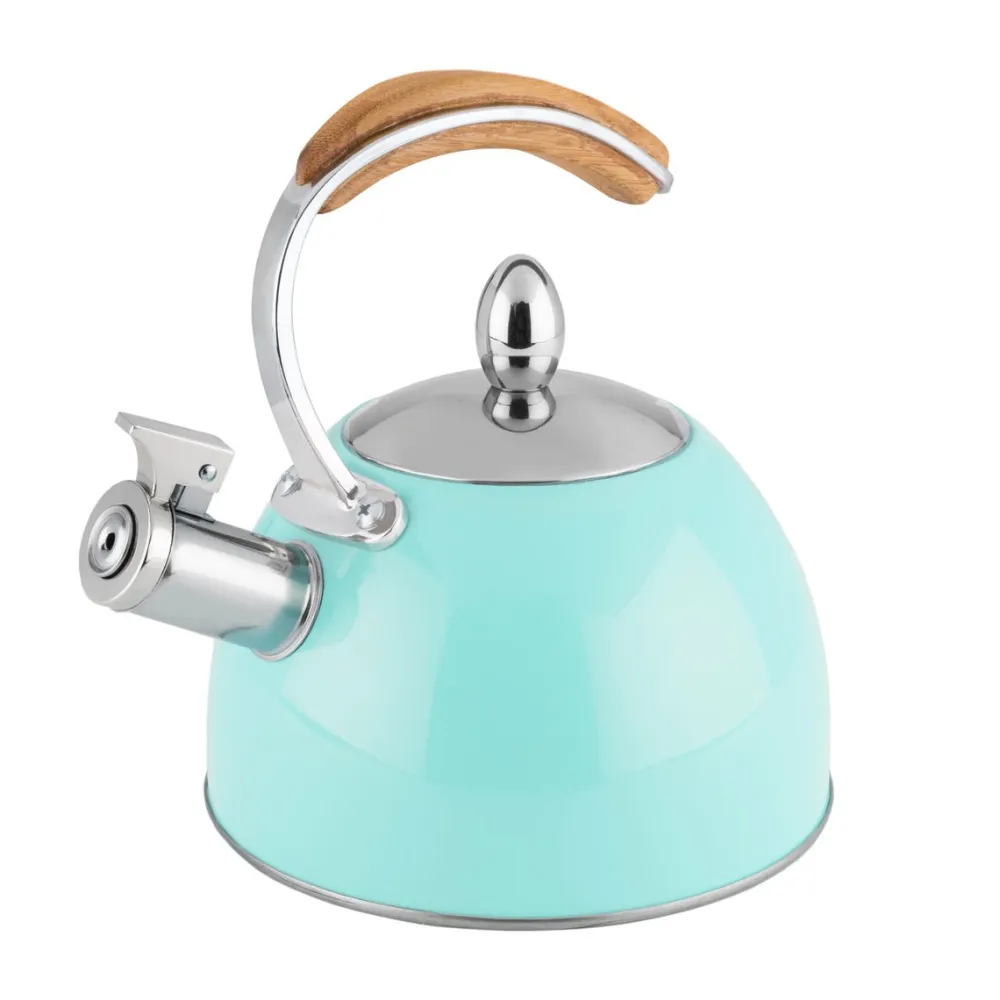 Pinky Up Presley Light Blue Tea Kettle- Tea Kettles