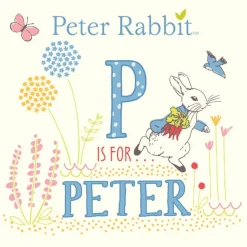 P is for Peter Board Book- Beatrix Potter|Peter Rabbit