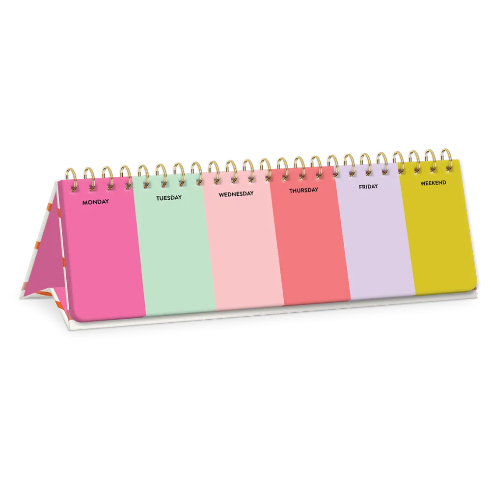 Playful Patterns Squiggle Undated Daily Planner- Journals & Other Stationery|Calendars