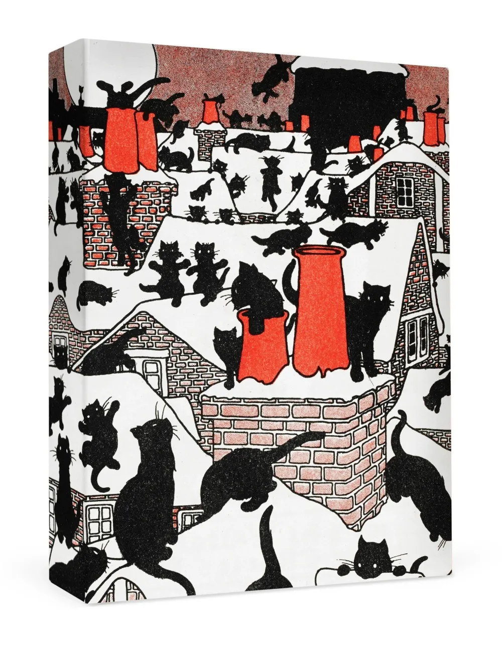 Pomegranate Charles Robinson: A Black Cat Holiday Small Boxed Cards- Boxed Cards