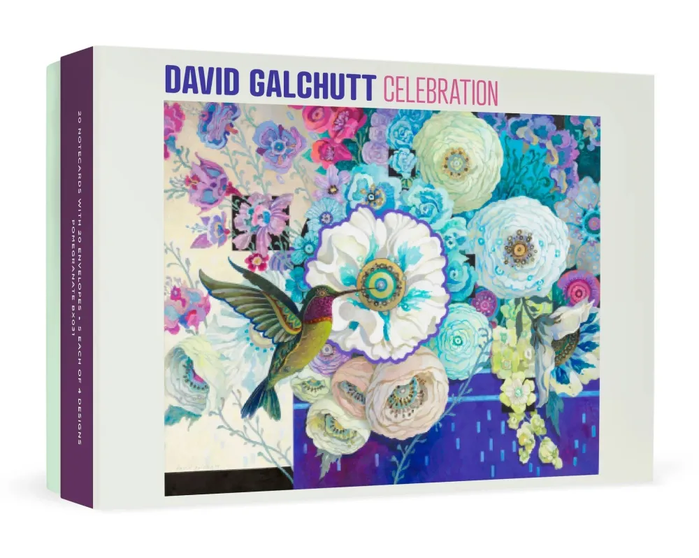Pomegranate David Galchutt: Celebration Boxed Notecard Assortment- Boxed Cards