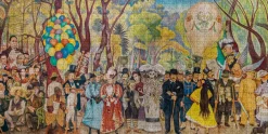 Pomegranate Diego Rivera: Dream of a Sunday Afternoon in Alameda Park 1000-Piece Puzzle- Games & Puzzles