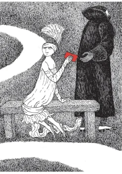 Pomegranate Edward Gorey: Mysterious Messages Boxed Notecards- Boxed Cards