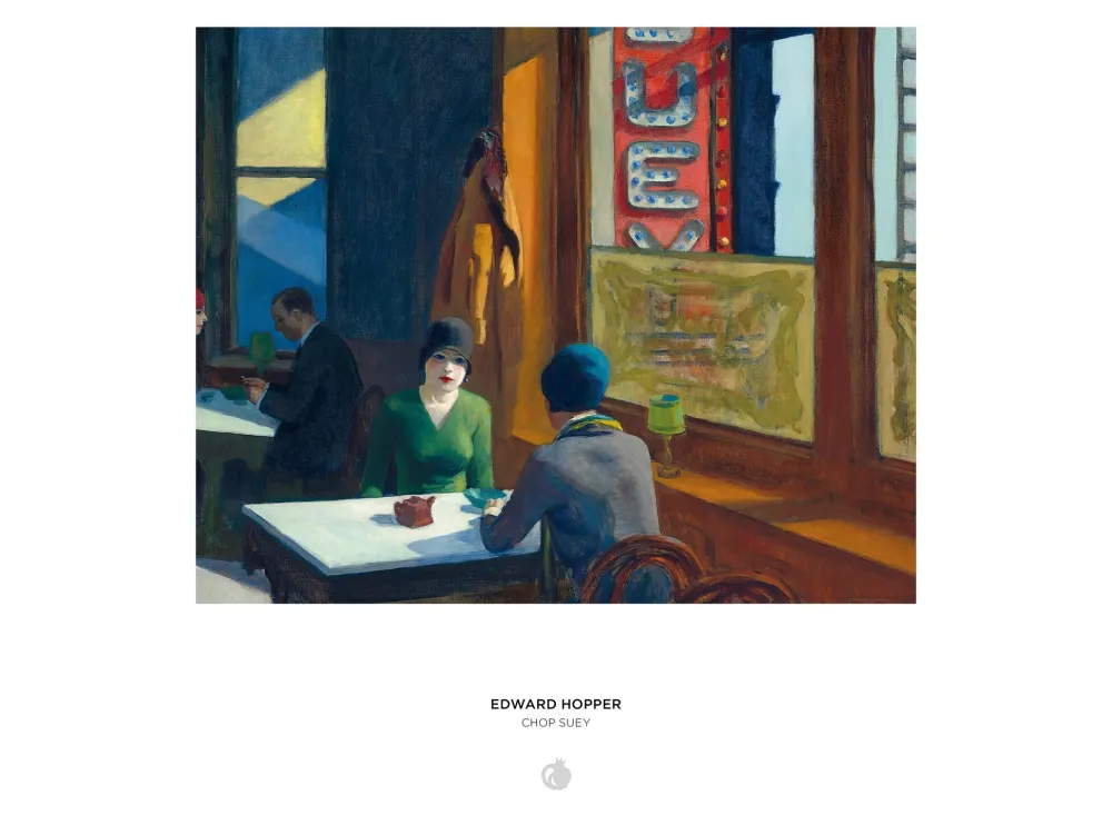 Pomegranate Edward Hopper: Chop Suey 1000-Piece Puzzle- Games & Puzzles